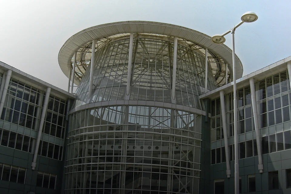 A multi-level shopping mall