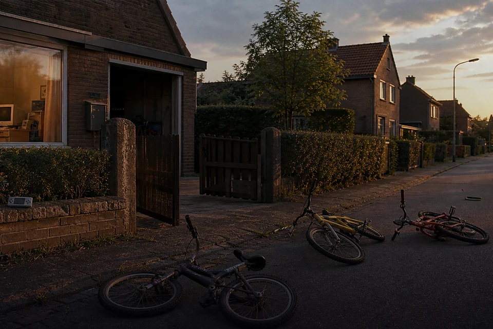 Friends and bicycles during the last offline summer