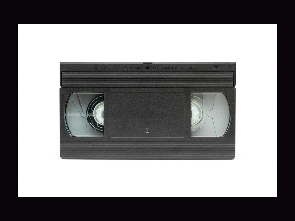Full-size VHS cassette