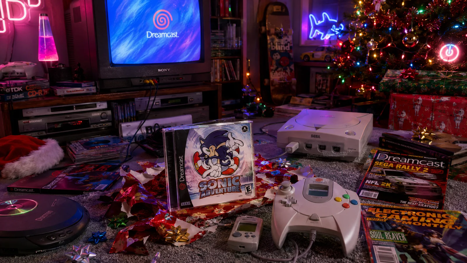 Atmospheric reconstruction for The Magic of Getting One Video Game for Christmas