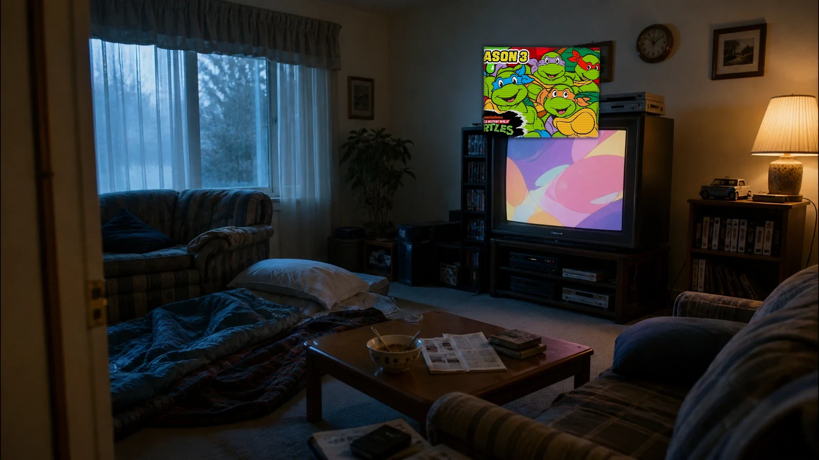 Reconstructed memory from Saturday Morning Cartoons Were a World of Their Own