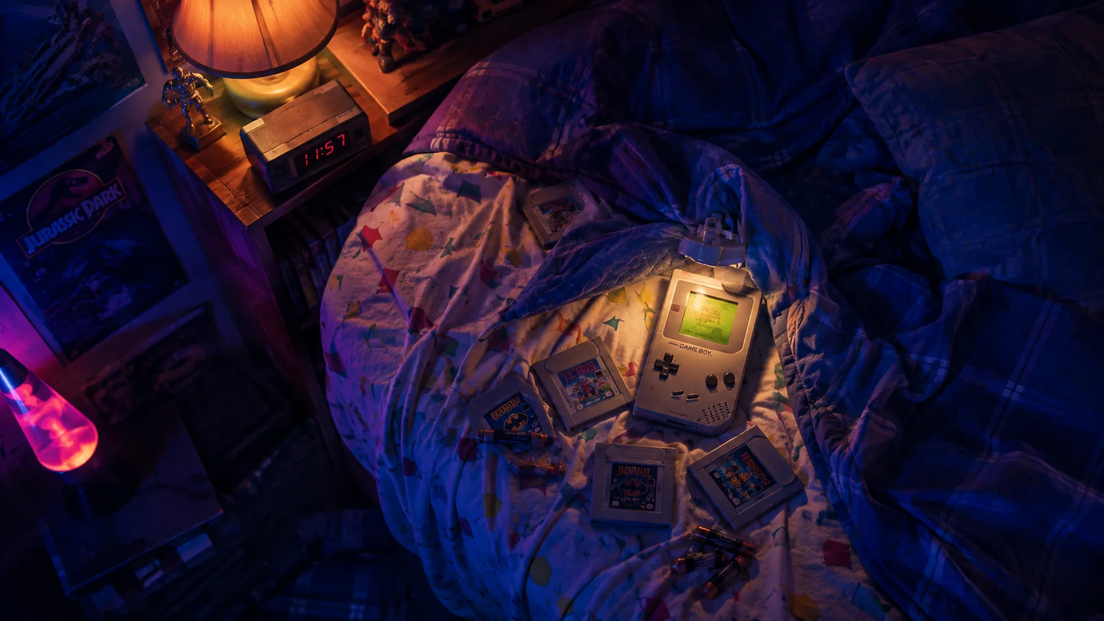 Atmospheric reconstruction for Playing Game Boy Under the Covers